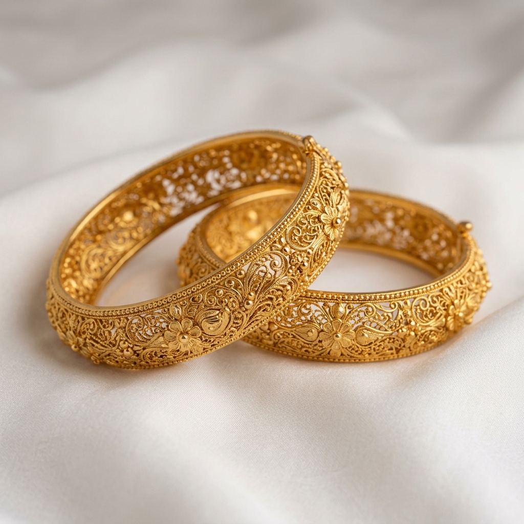 Heritage Nakshi Gold Bangle